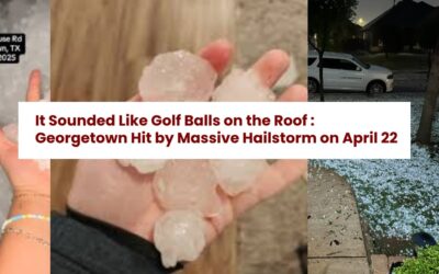 It Sounded Like Golf Balls on the Roof