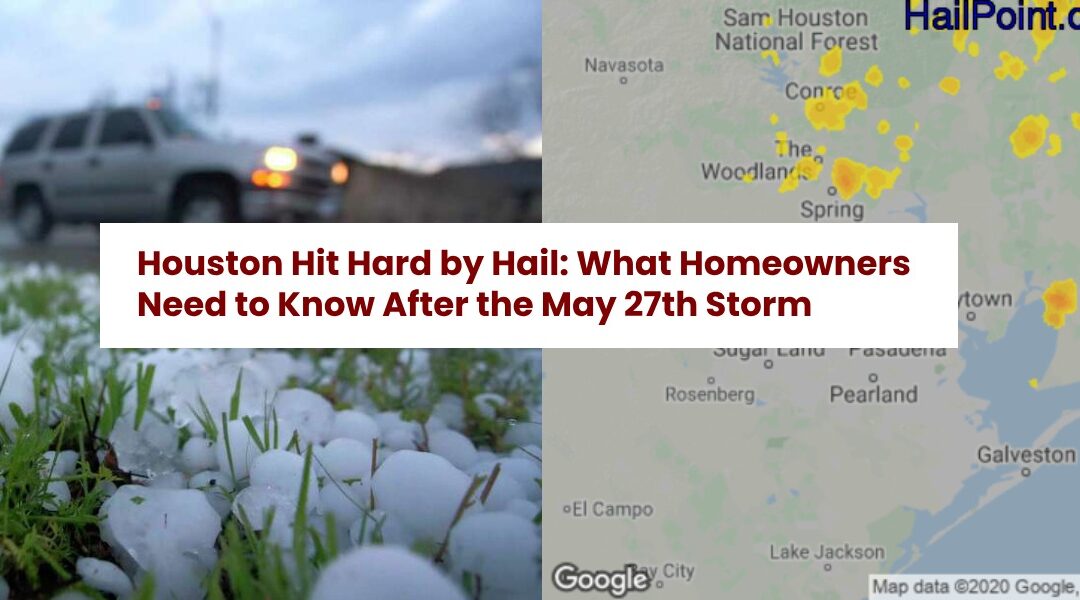 Houston Hit Hard by Hail