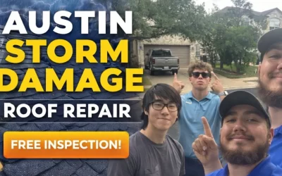 Roof Storm Damage Repair in Austin
