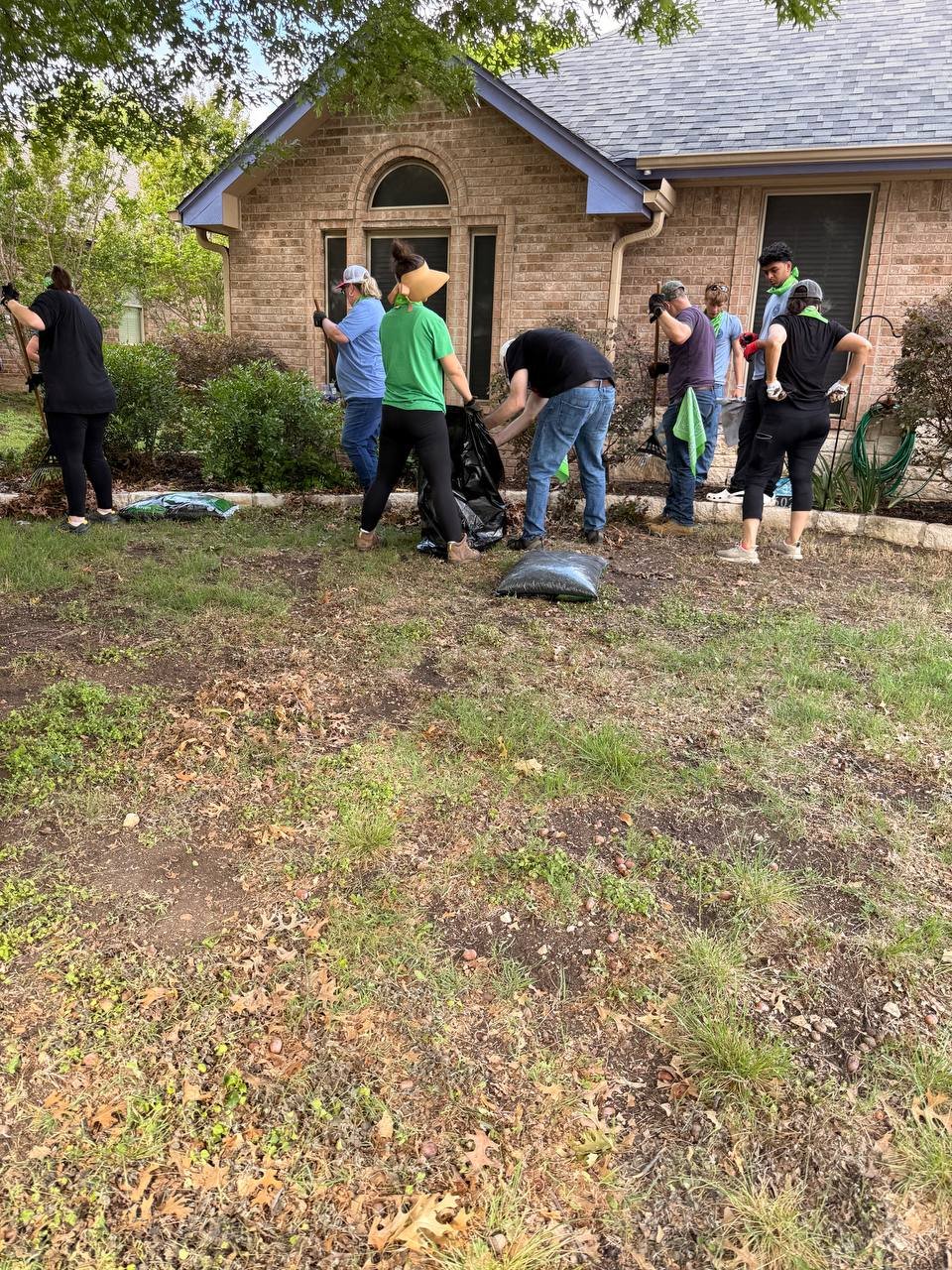 GAF certified roof replacement in progress in Texas