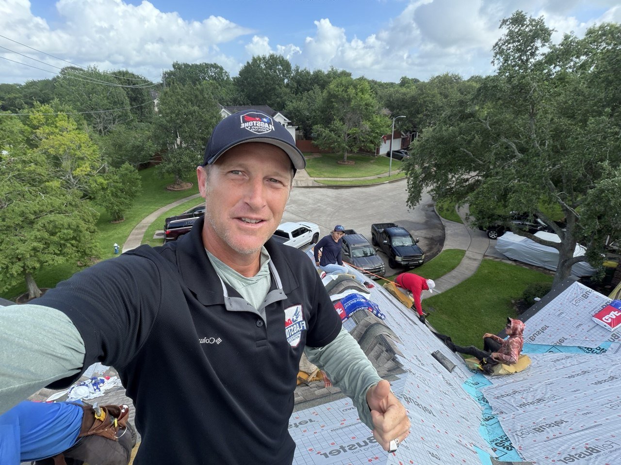 Architectural asphalt shingle roof in Texas