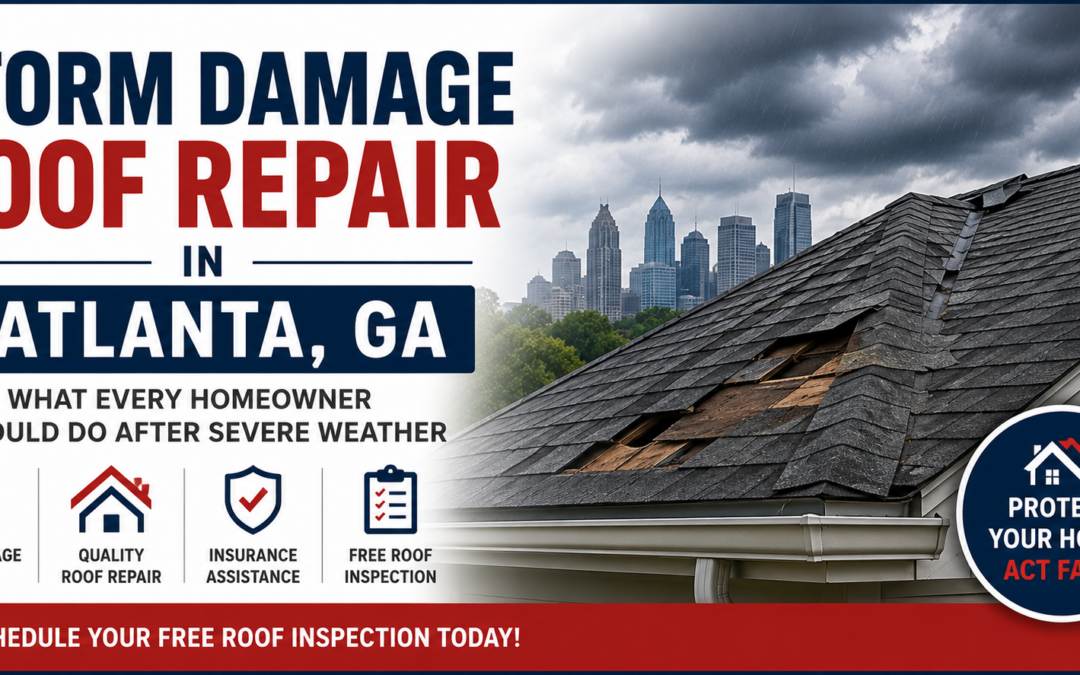 Storm Damage Roof Repair