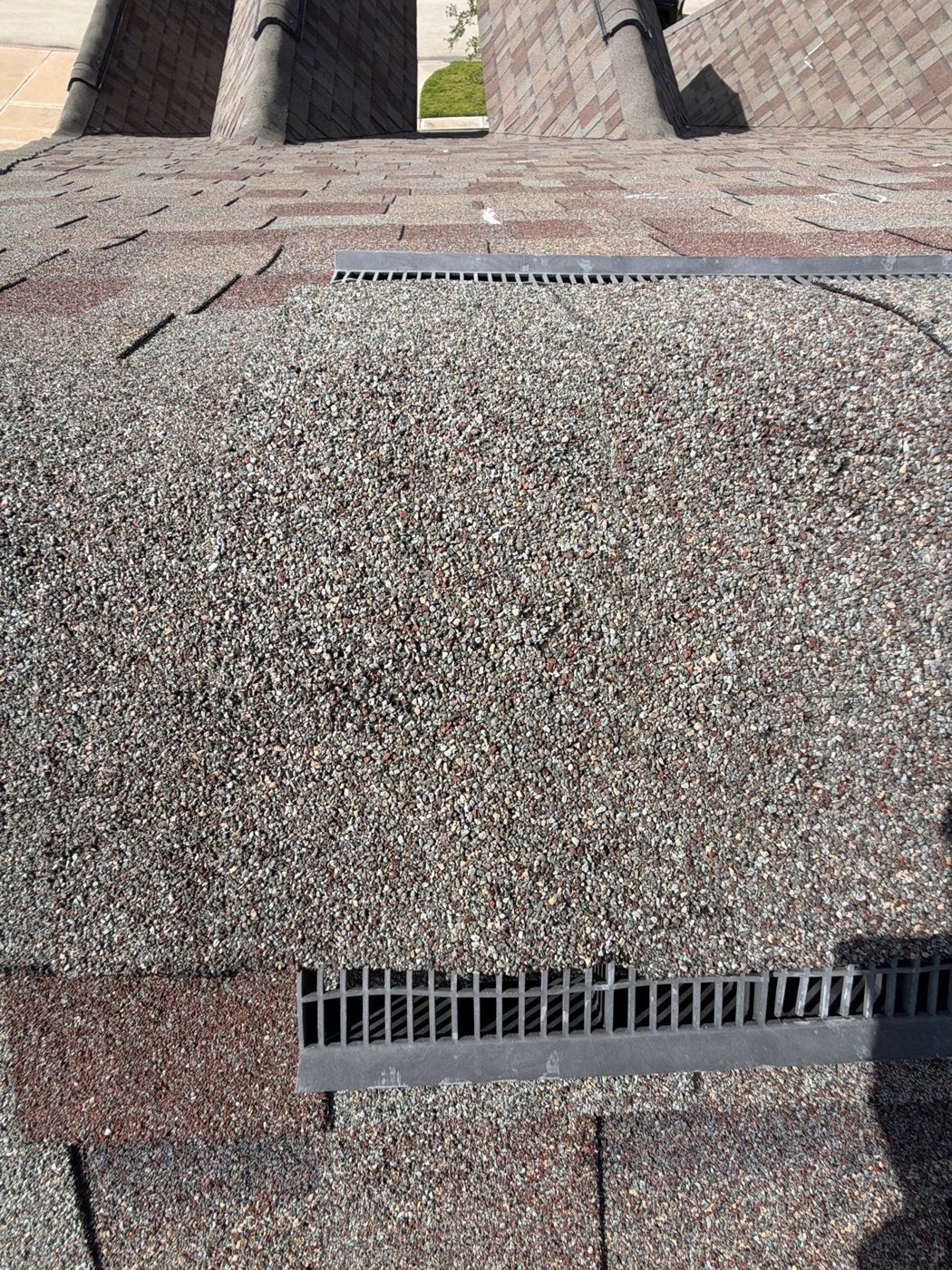 Texas roofing contractor inspecting a roof