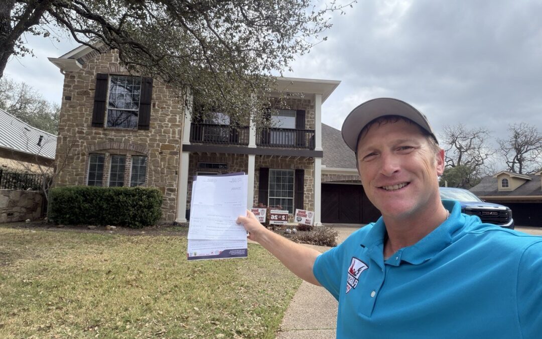 GAF certified roof installation on a Texas home